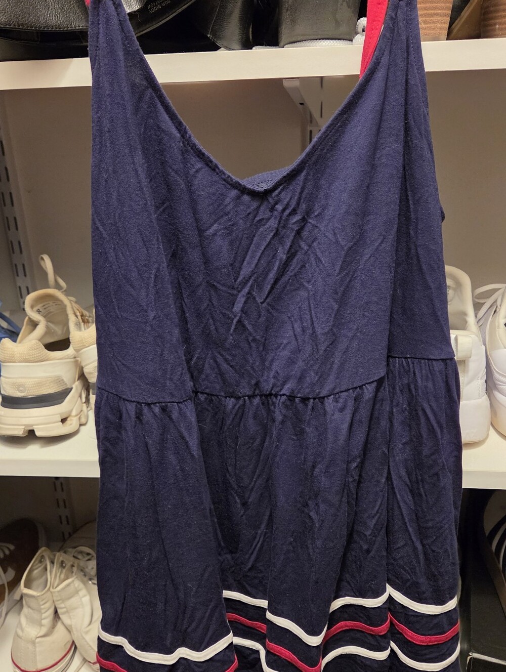 Navy Sleeveless Torrid Patriotic Top